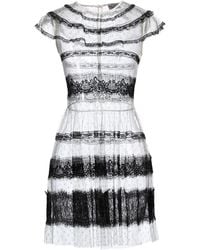 RED Valentino - Mini Dress Polyester - Lyst