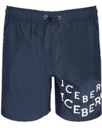 Iceberg Pantalones de playa - Azul