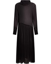 Officine Generale - Maxi Dress Polyester - Lyst