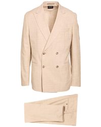 BOSS - Suit Cotton, Virgin Wool, Polyamide, Polyacrylic, Elastane - Lyst