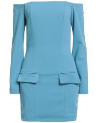 ViCOLO - Azure Mini Dress Polyester - Lyst