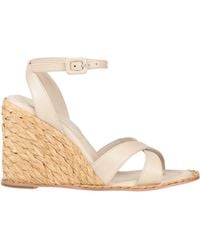 Paloma Barceló - Ivory Espadrilles Leather - Lyst