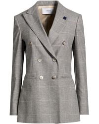 Lardini - Blazer Viscose, Polyester, Polyamide, Elastane - Lyst