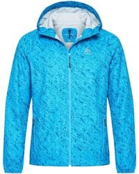 Odlo - Azure Overcoat & Trench Coat Polyamide - Lyst