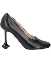 Loewe - Toy Contrast-sole Leather Heeled Courts - Lyst
