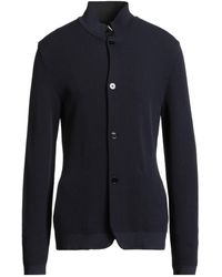 Emporio Armani - Midnight Cardigan Viscose, Polyamide - Lyst
