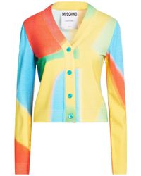 Moschino - Couture Cardigan Virgin Wool - Lyst