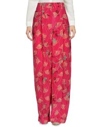 Valentino Casual Trousers - Red