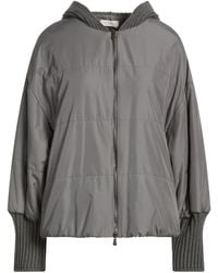 Le Tricot Perugia - Jacket Polyester, Virgin Wool, Silk, Cashmere - Lyst