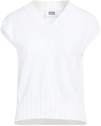 Alpha Studio - Pullover - Lyst