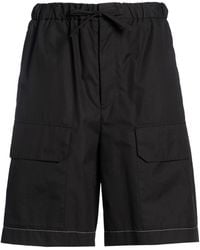 Jil Sander - Shorts & Bermuda Shorts Cotton, Polyester - Lyst