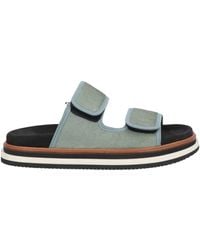 Hogan - Sandals Textile Fibers, Leather - Lyst