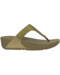 Fitflop - Military Thong Sandal Textile Fibers - Lyst