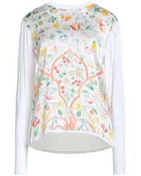 Leonard Paris - Top Silk, Elastane - Lyst