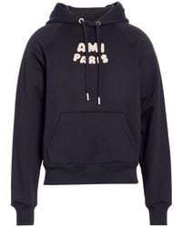 Ami Paris - Sweatshirt Organic Cotton - Lyst