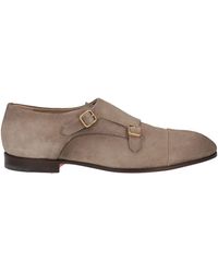 Santoni - Loafers Leather - Lyst