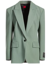 HUGO - Blazer Polyester, Viscose, Elastane - Lyst