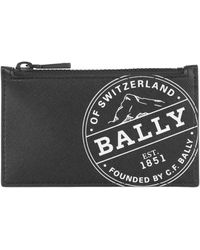 Bally - Coin Purse Cow Leather - Lyst
