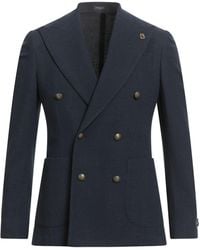 BRERAS Milano - Blazer Virgin Wool, Elastane - Lyst