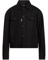 DSquared² - Jacket Virgin Wool, Polyamide - Lyst