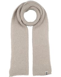 Ottod'Ame - Taupe Scarf Acrylic, Mohair Wool, Polyamide - Lyst