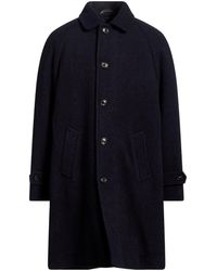 Circolo 1901 - Midnight Coat Virgin Wool, Cashmere - Lyst