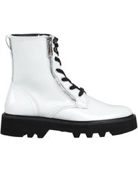 calvin klein sharla black heeled lace up ankle boots