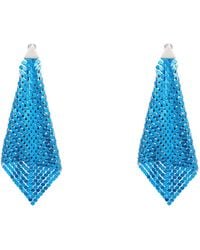 Rabanne - Azure Earrings Aluminum, Brass - Lyst