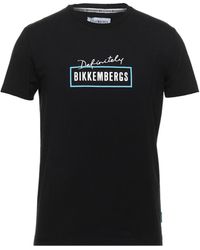 Camiseta Bikkembergs de Algodón de color Gris para hombre Hombre Ropa de Camisetas y polos de Camisetas de manga corta 