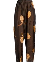 Uma Wang - Dark Pants Viscose, Cupro - Lyst