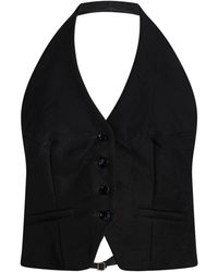 Department 5 - Tailored Vest Polyester, Viscose, Polyamide - Lyst