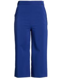 NUALY - Pants Polyester, Elastane - Lyst