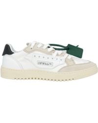 Off-White c/o Virgil Abloh - Sneakers Leather, Textile Fibers - Lyst