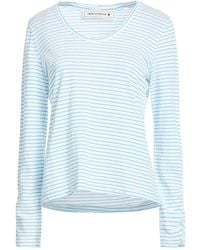 Shirtaporter - Azure T-Shirt Cotton, Elastane - Lyst