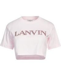 Lanvin - T-Shirt Cotton, Polyester - Lyst