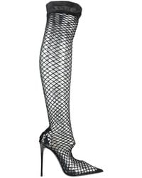 Le Silla - Boot Textile Fibers - Lyst