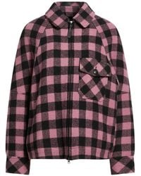 Woolrich - Mauve Jacket Wool, Polyamide - Lyst