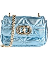 La Carrie - Azure Cross-Body Bag Leather - Lyst