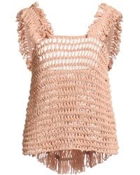 Nude - Top Cotton, Polyester - Lyst
