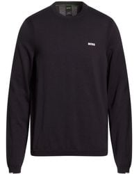 BOSS - Sweater Cotton - Lyst