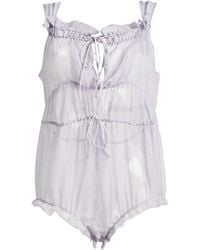 Maison Margiela - Lingerie Bodysuit - Lyst