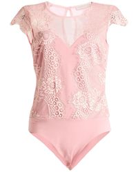 Rinascimento - Bodysuit Polyester, Elastane, Polyamide - Lyst