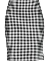Momoní - Midi Skirt Polyester, Viscose, Wool, Elastane - Lyst