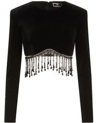 Elisabetta Franchi - Top - Lyst