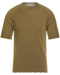 Grifoni - Military Sweater Virgin Wool - Lyst