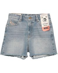 diesel denim shorts womens