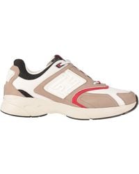 Fendi - Sneakers Faster Uomo Tessuto Bianco/Fango - Lyst