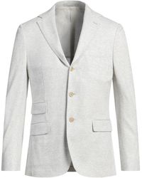 Eleventy - Blazer Cotton, Linen, Acetate, Polyester - Lyst