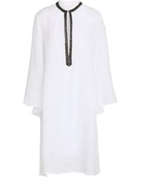 120% Lino - Mini Dress - Lyst