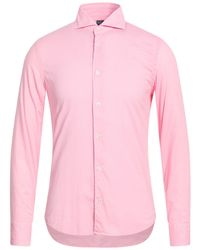Fedeli - Shirt Cotton, Elastane - Lyst